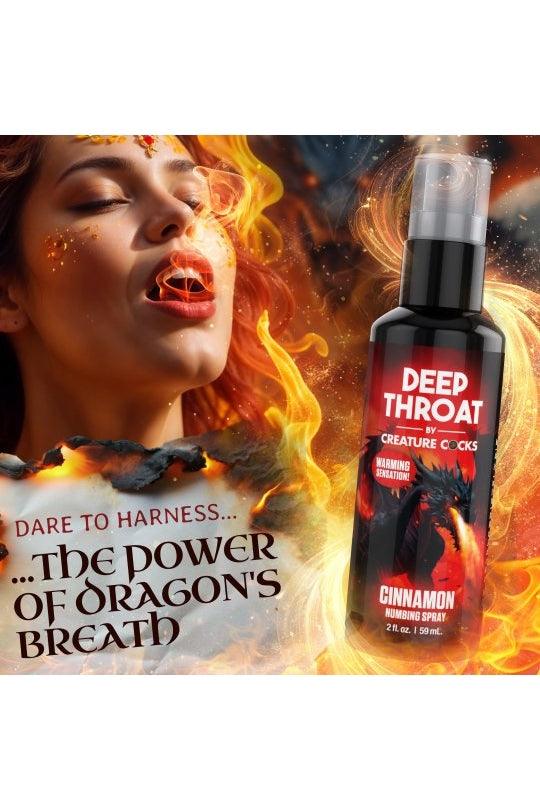 Deep Throat Cinnamon Numbing Spray - Sex On the Go
