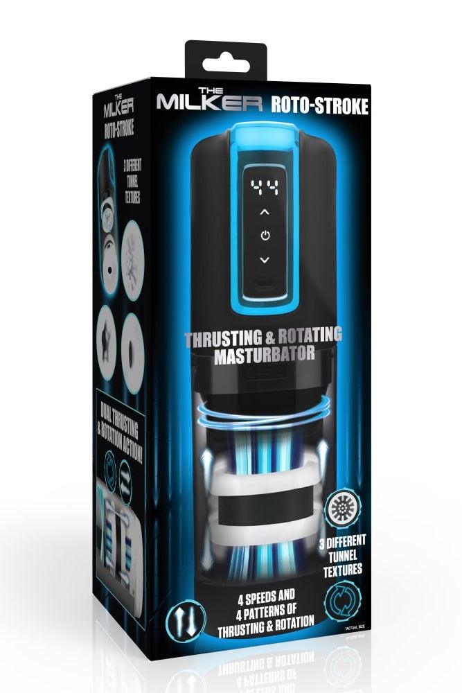 The Milker Roto-Stroke Thrusting and Rotating Masturbator - Sex On the Go