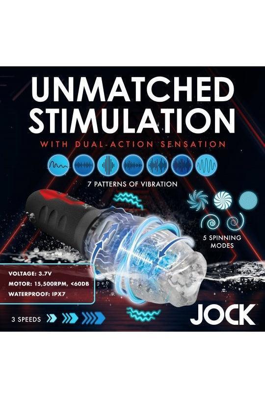 Spinning and Vibrating Masturbator - Sex On the Go