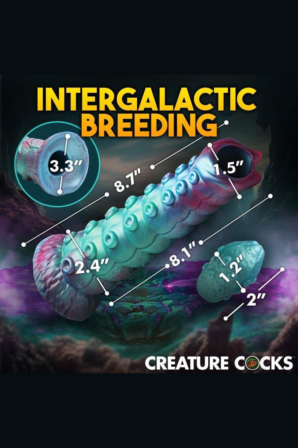 Galactic Breeder Ovipositor Silicone Dildo - Sex On the Go