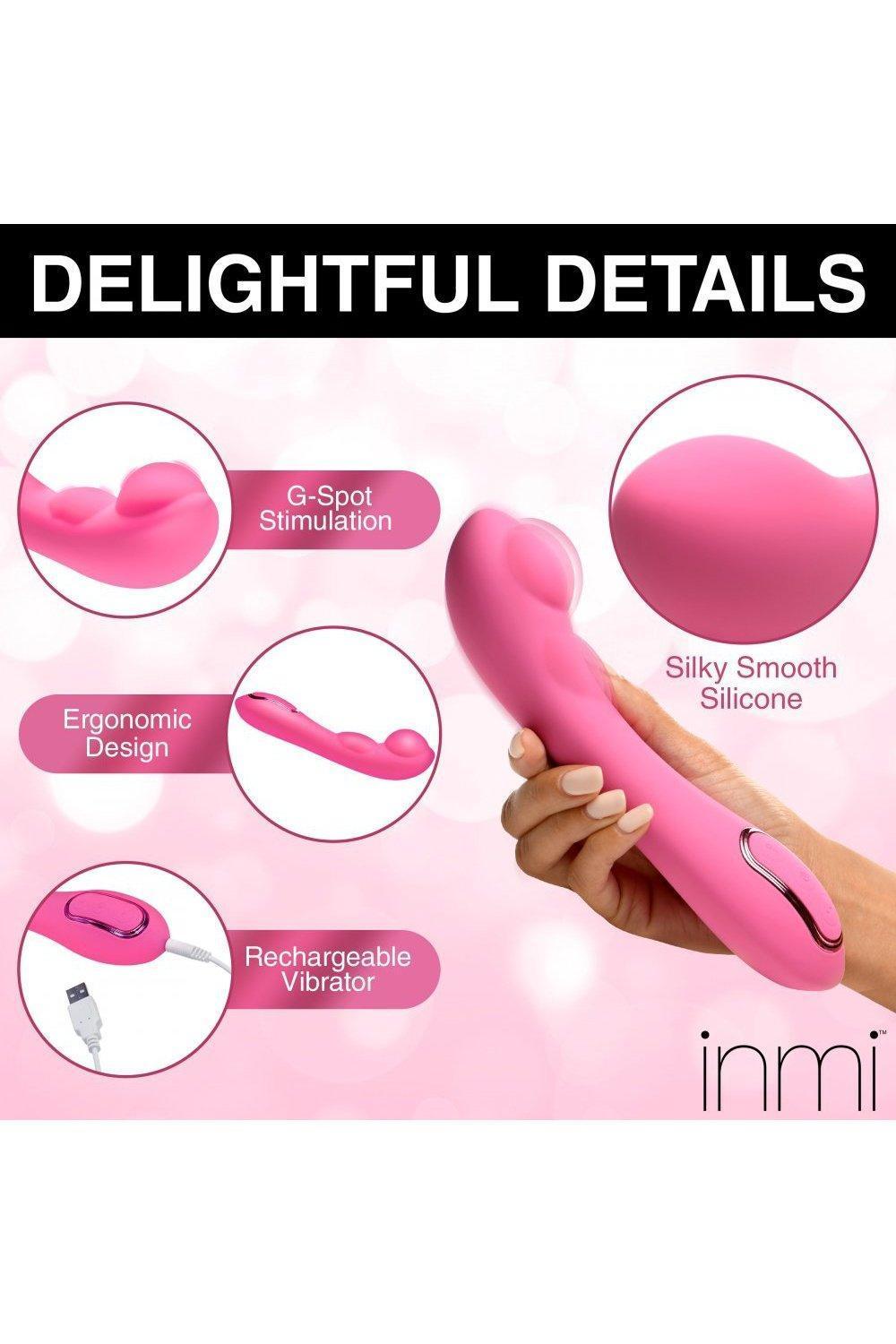 Extreme-G Inflating G-spot Silicone Vibrator - Sex On the Go