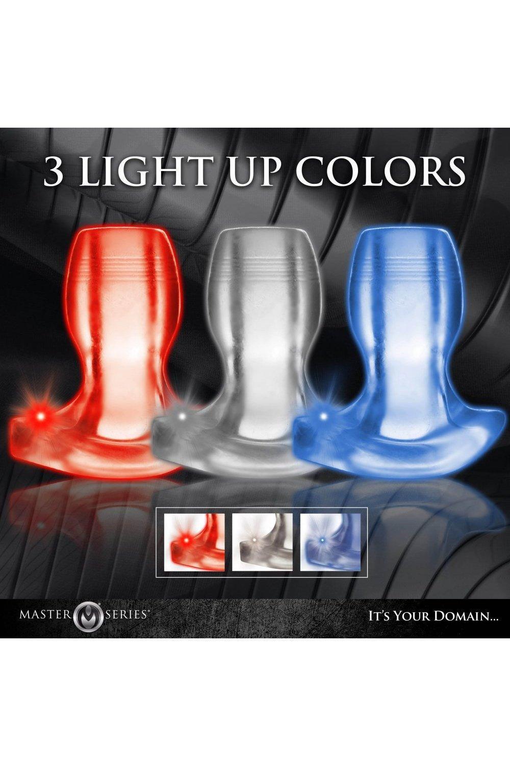 Light-Tunnel Light-Up Anal Dilator - Medium and Large - Sex On the Go
