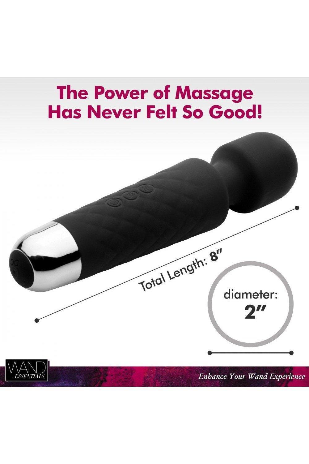 18X Luxury Silicone Travel Wand - Sex On the Go