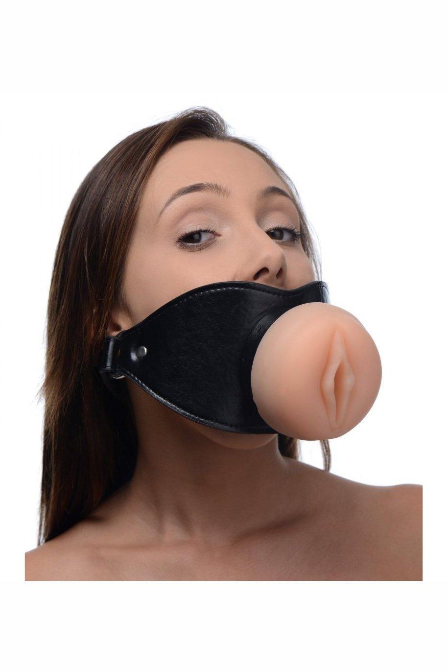 Pussy Face Oral Sex Mouth Gag - Sex On the Go
