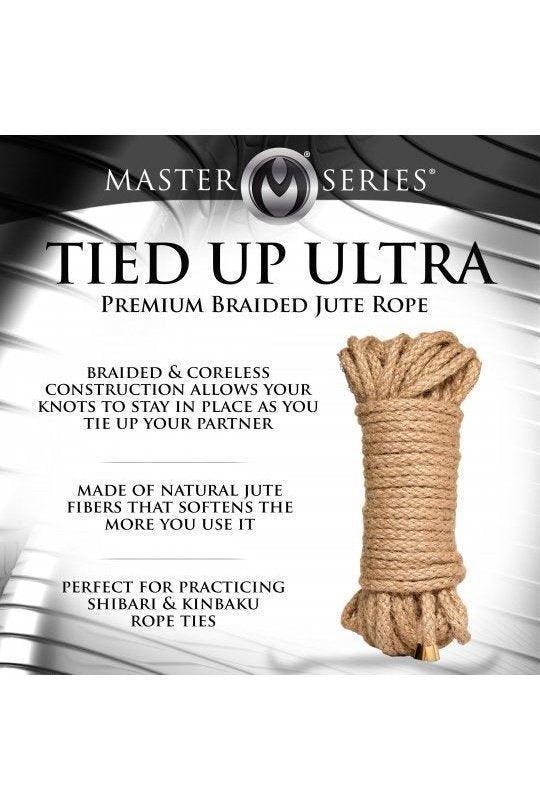 Premium Braided Jute Bondage Rope - 50 Feet - Sex On the Go