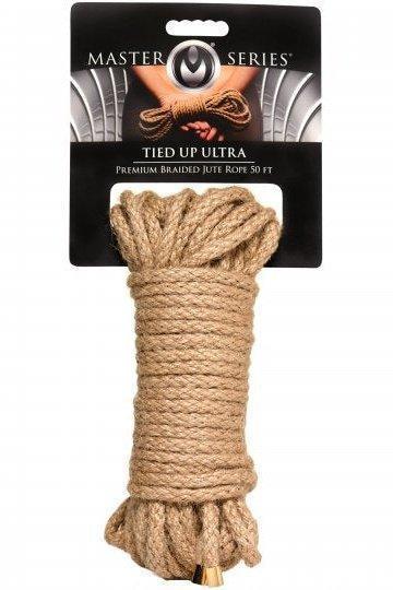 Premium Braided Jute Bondage Rope - 50 Feet - Sex On the Go