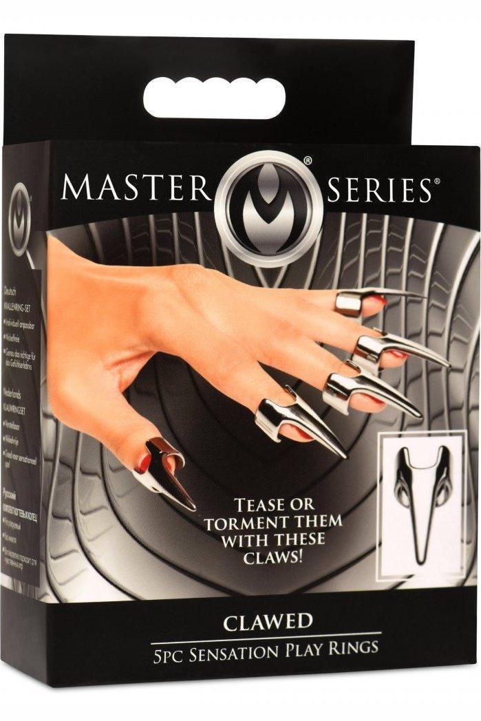 Clawed 5pc Sensation Play Rings - Sex On the Go