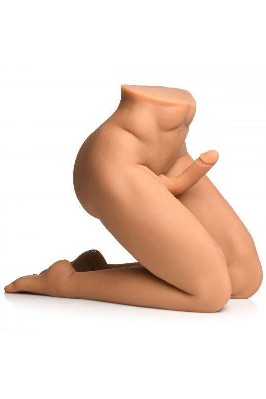 Male Sex Partner with Thrusting Dildo - Sex On the Go