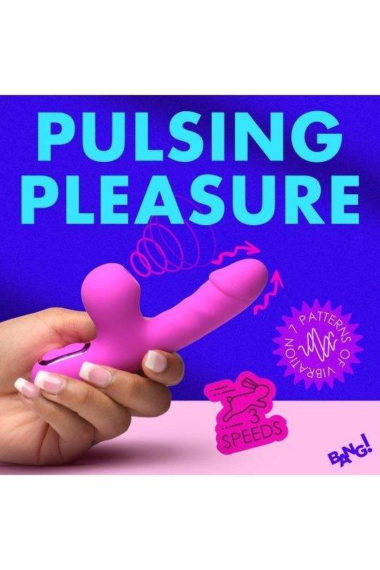 Mini Suction Silicone Rabbit Vibrator - Sex On the Go