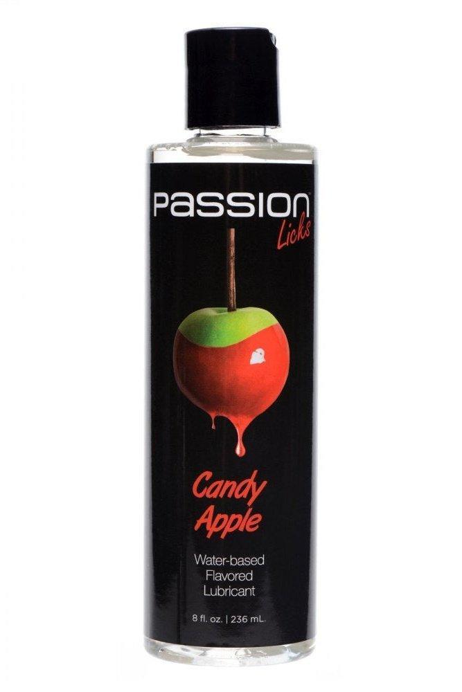 Passion Licks Candy Apple Water Based Flavored Lubricant - 8 oz - Sex On the Go