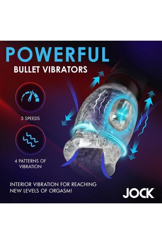 Spinning and Thrusting Masturbator with 2 Bullets