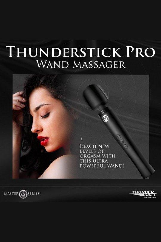 Thunderstick Pro Silicone Wand Massager - Sex On the Go