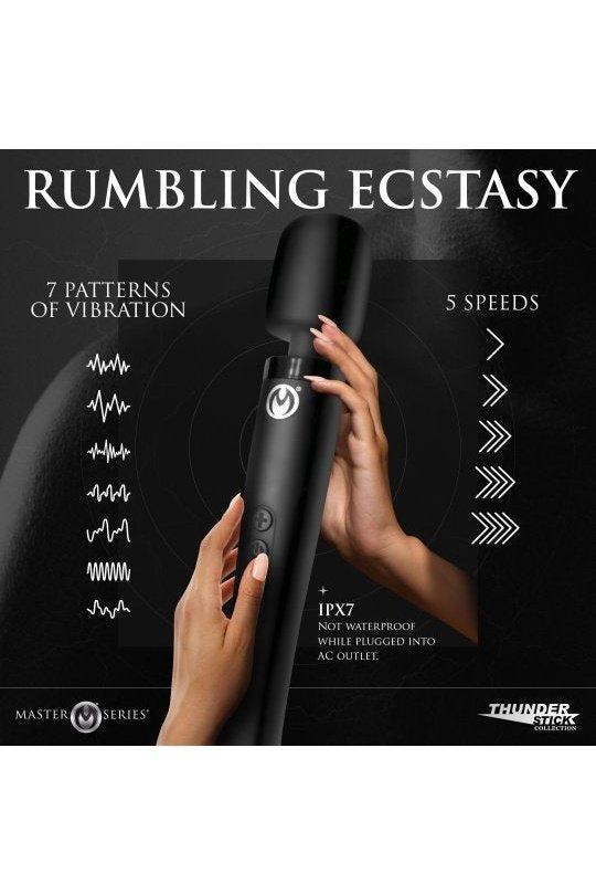 Thunderstick Pro Silicone Wand Massager - Sex On the Go