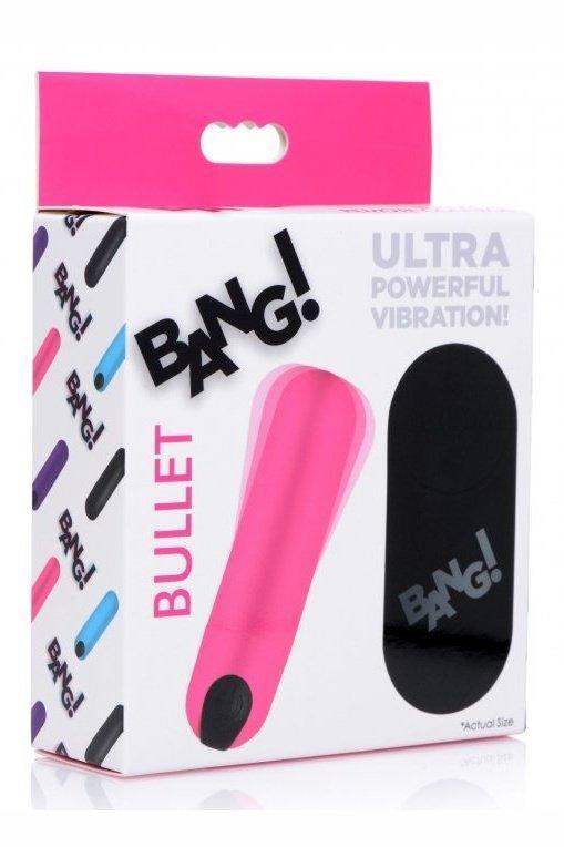 Vibrating Bullet with Remote Control- Pink, Black, Purple, Blue - Sex On the Go