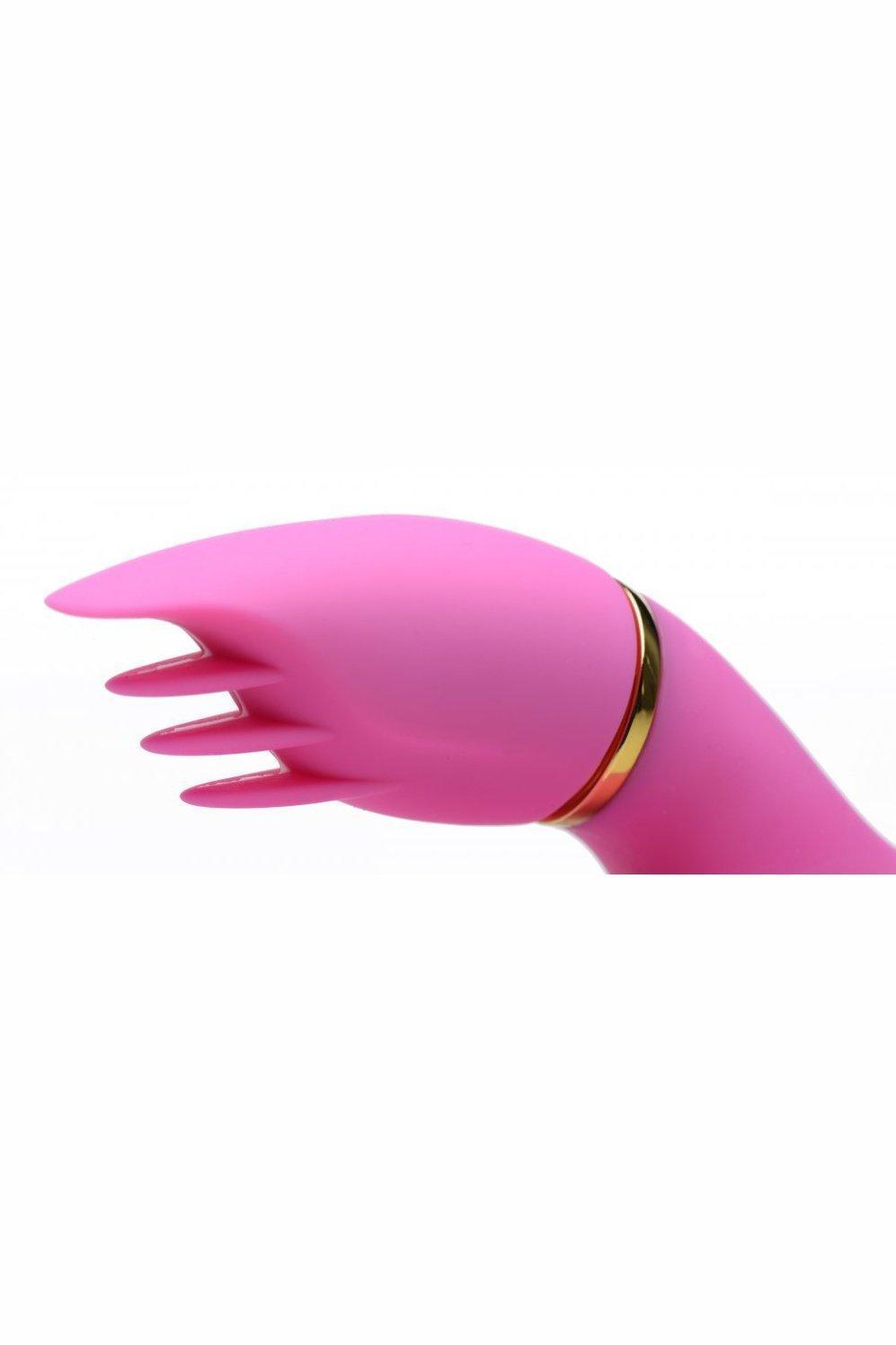 10X Versa-Thrust Vibrating and Thrusting Silicone Rabbit with 3 Attachments - Sex On the Go
