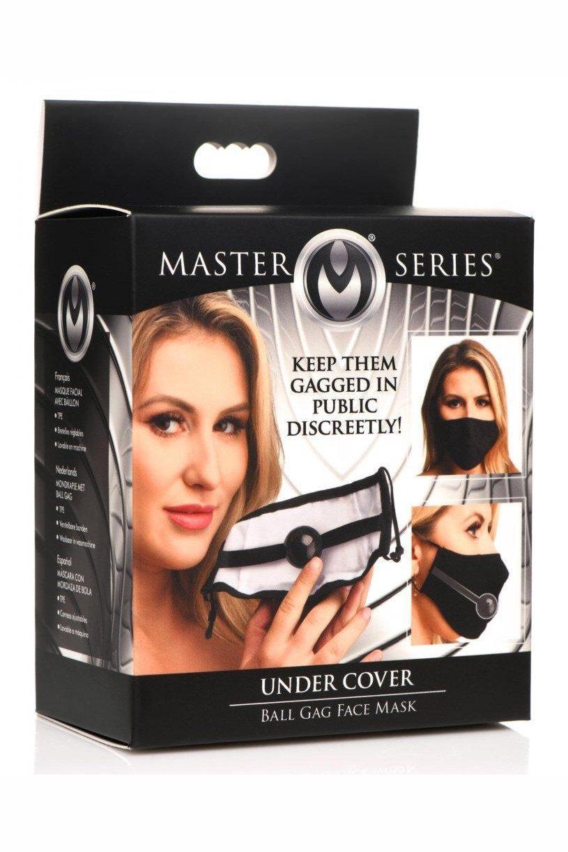 Under Cover Ball Gag Face Mask - Sex On the Go