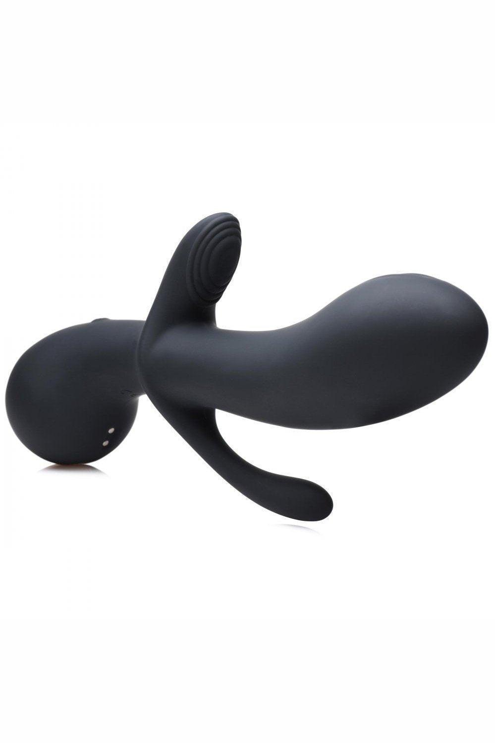 10X Triple Stim Silicone Vibrator - Sex On the Go