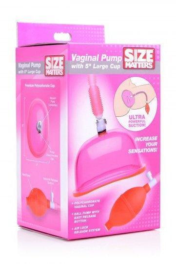 Vaginal Pump with 5 Inch Large Cup - Sex On the Go