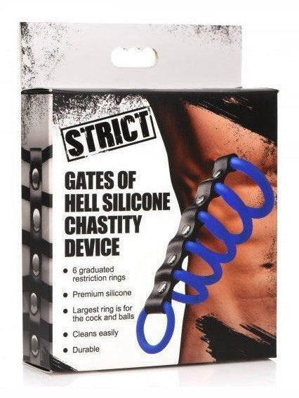 Silicone Gates of Hell Chastity Device - Sex On the Go