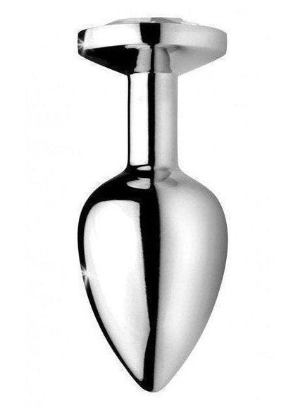 Clear Gem Anal Plug- Small, Medium, Large - Sex On the Go