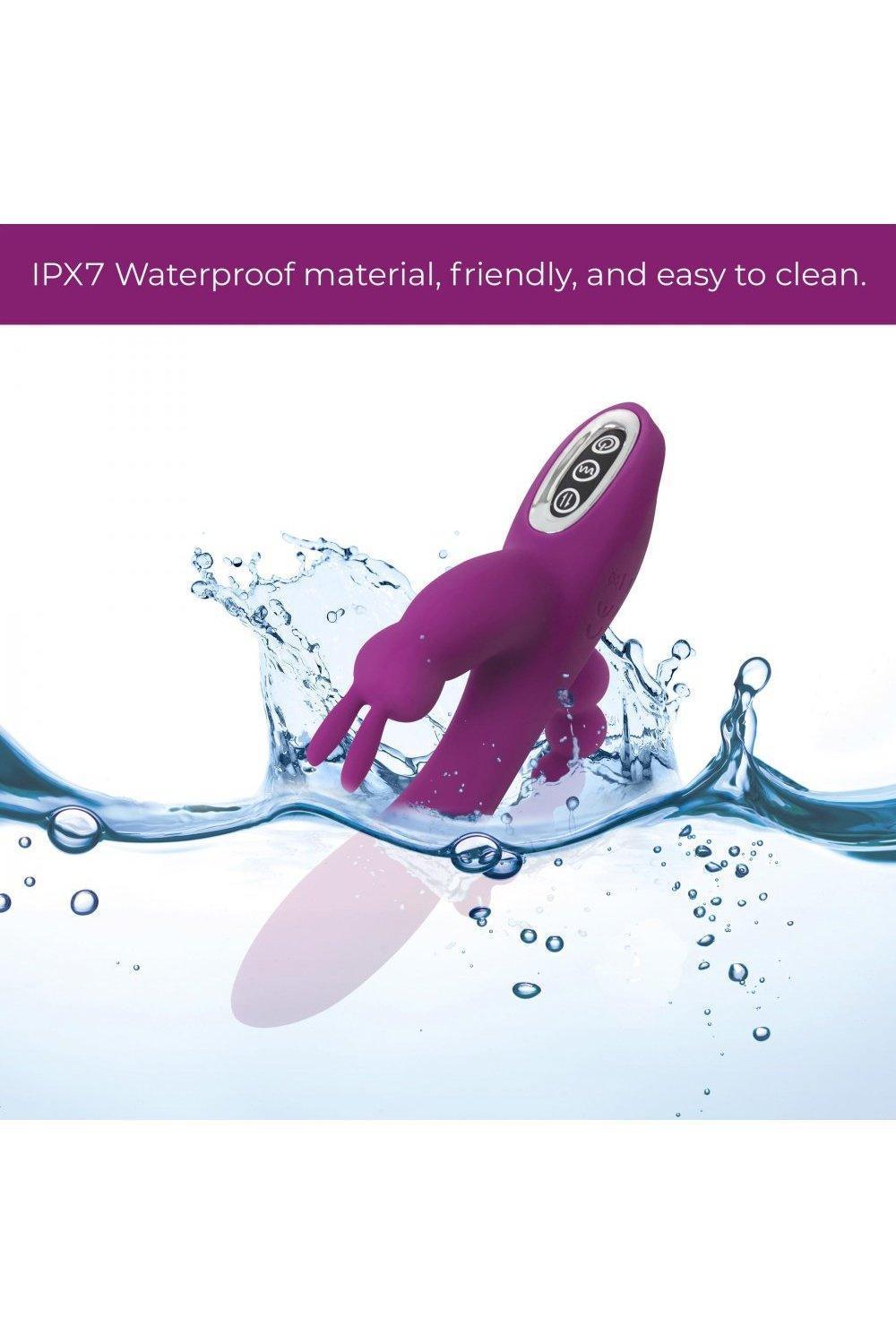 Quivers 10X Silicone G-spot Rabbit Vibrator - Sex On the Go