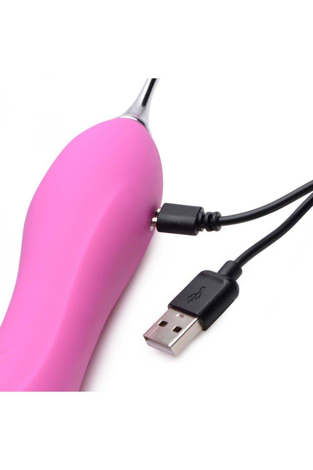 Power Zinger Dual-Ended Silicone Vibrator - Sex On the Go