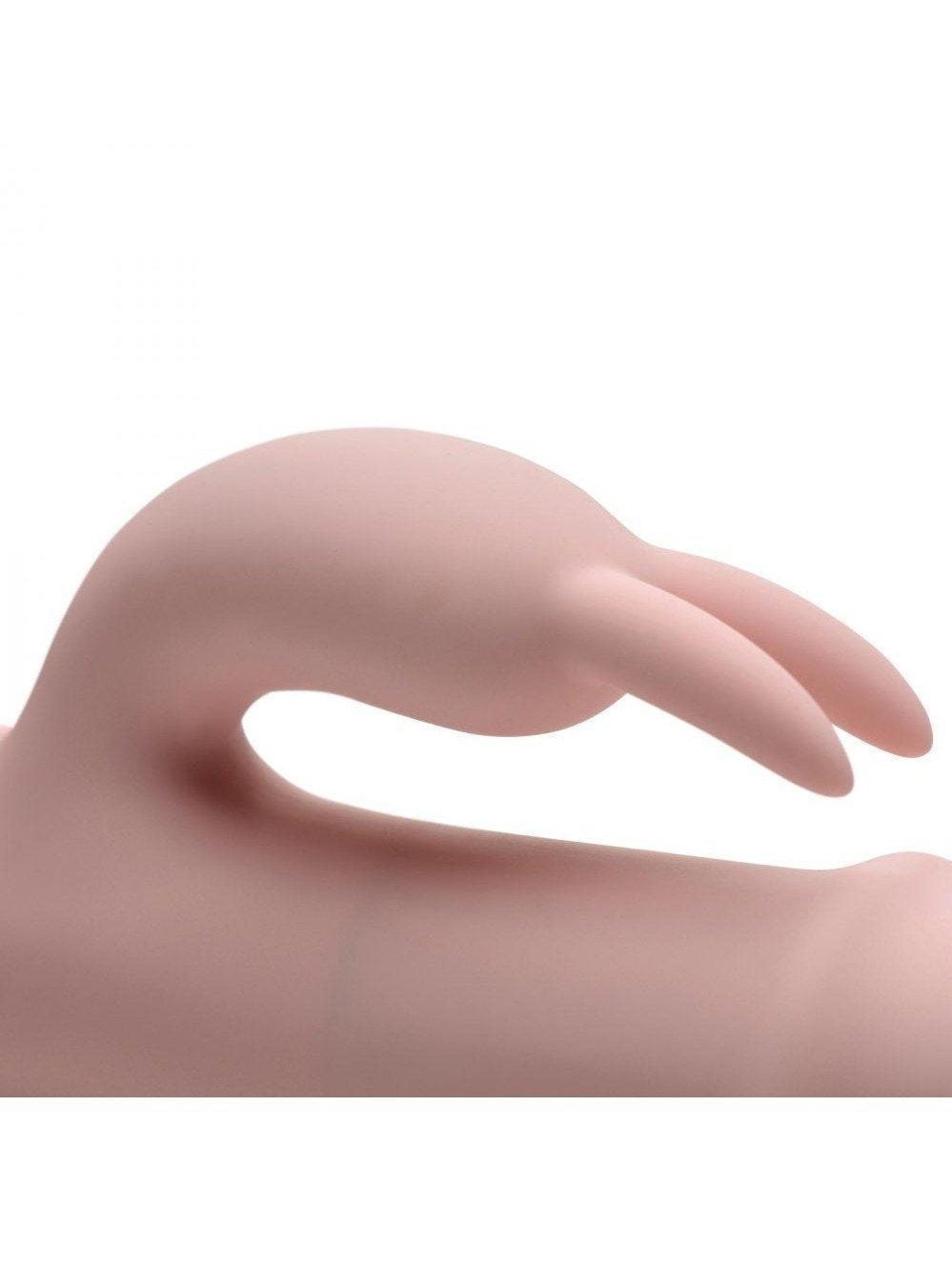 10X Bunny Slide Ring Silicone Vibrator - Sex On the Go