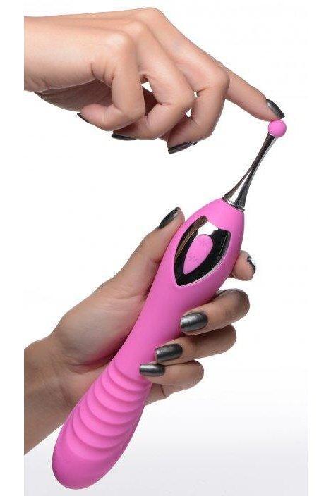 Power Zinger Dual-Ended Silicone Vibrator - Sex On the Go