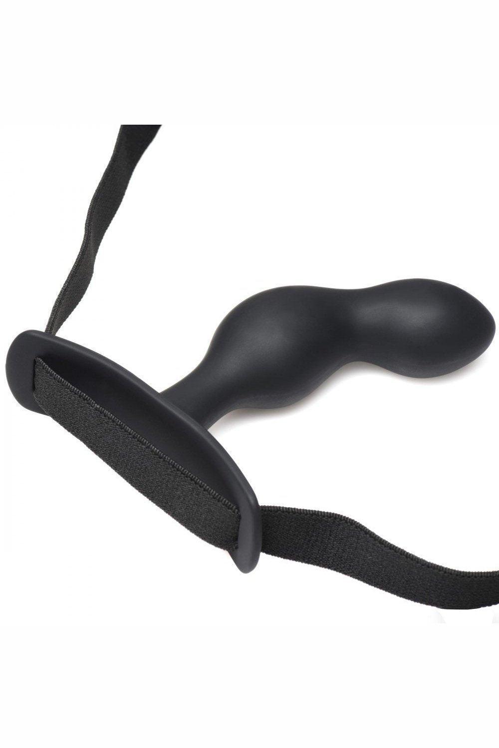 P-Spot Plugger Trainer Set Silicone 3 Piece Prostate Plug Set with Harness - Sex On the Go