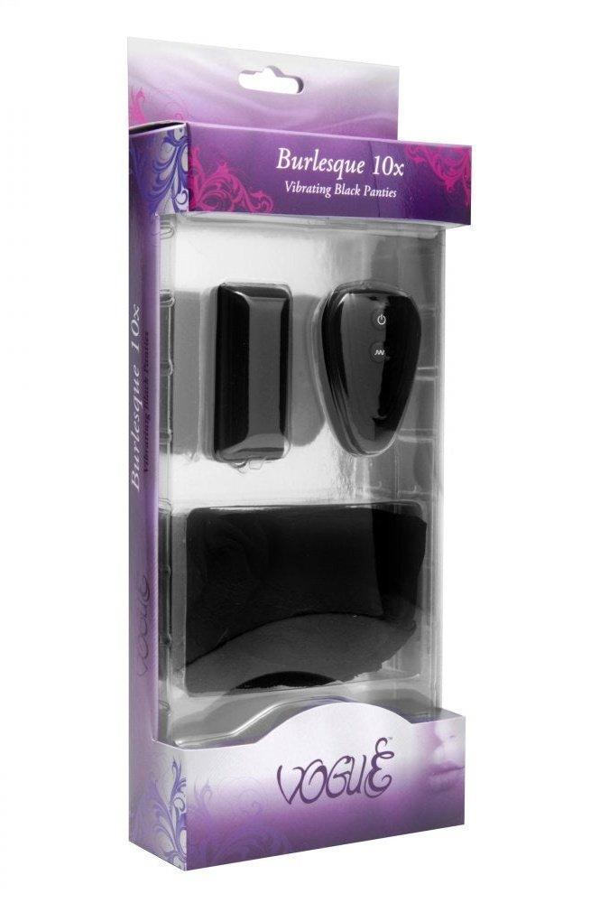 Burlesque 10 Mode Vibrating Panties with Remote - Sex On the Go
