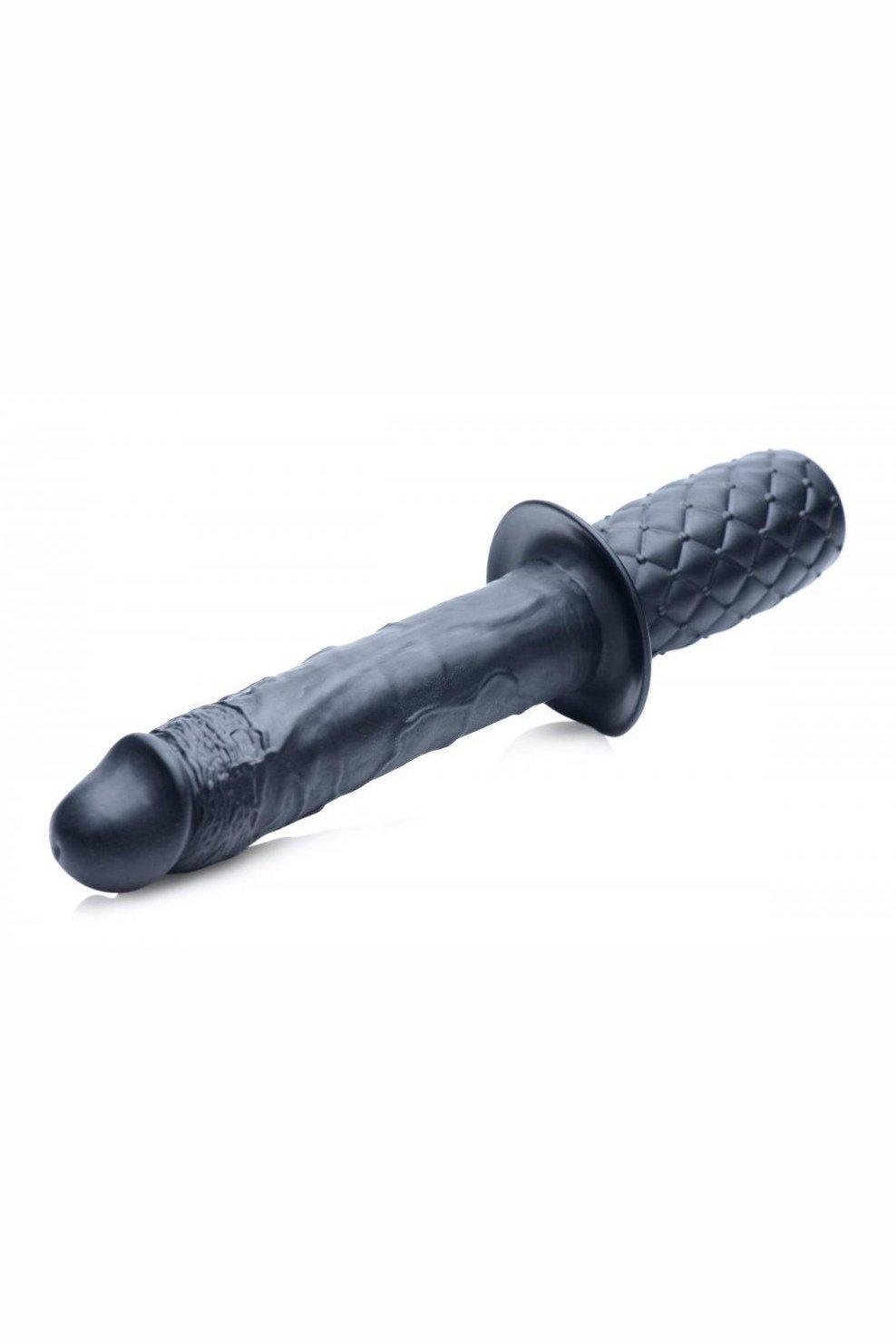 Realistic 10X Silicone Vibrating Thruster - Sex On the Go