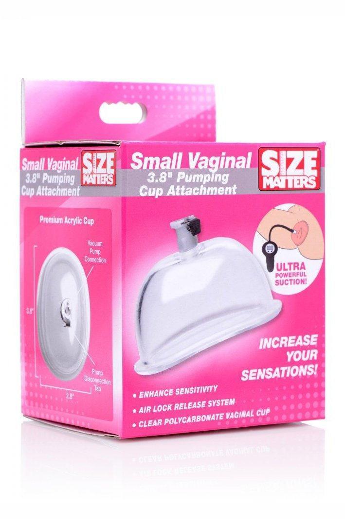 Small Vaginal 3.8 inch Pumping Cup Attachment - Sex On the Go