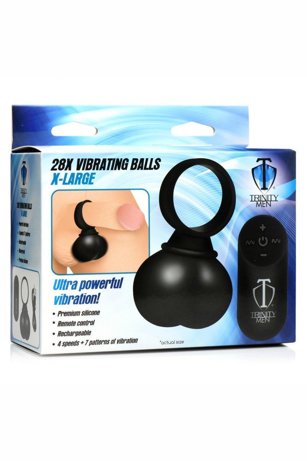 28X Vibrating Balls X-Large - Sex On the Go