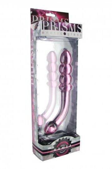 Hamsa Glass Dildo - Pink - Sex On the Go