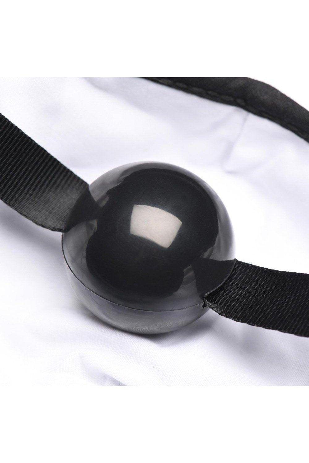 Under Cover Ball Gag Face Mask - Sex On the Go