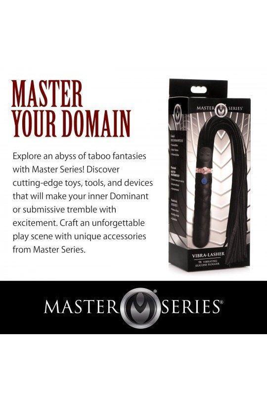 9X Vibrating Silicone Dildo Flogger - Sex On the Go