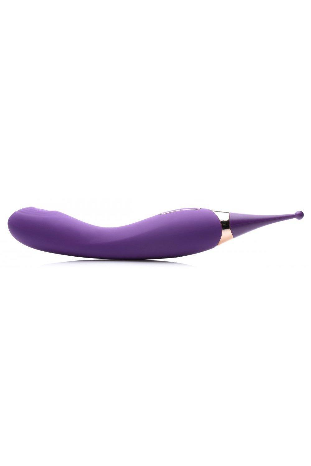 Pulsing G-spot Pinpoint Silicone Vibrator with Attachments - Sex On the Go