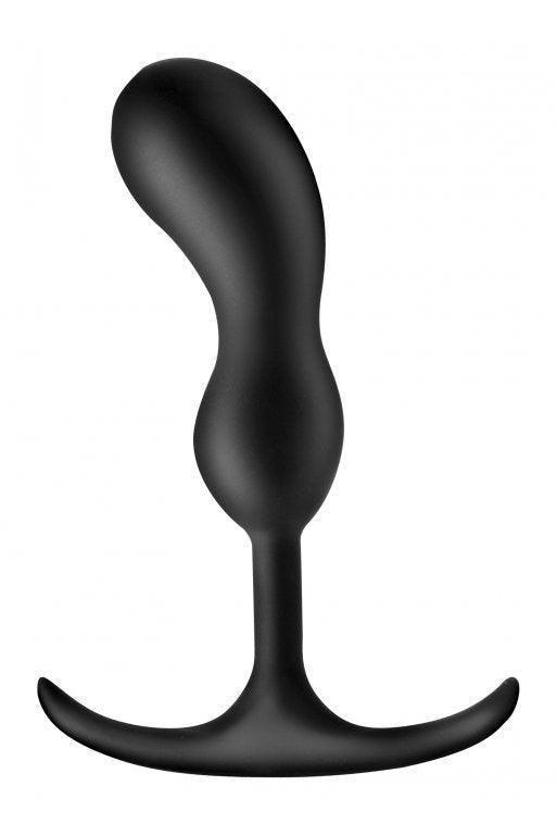 Premium Silicone Weighted Prostate Plug - Small - Sex On the Go