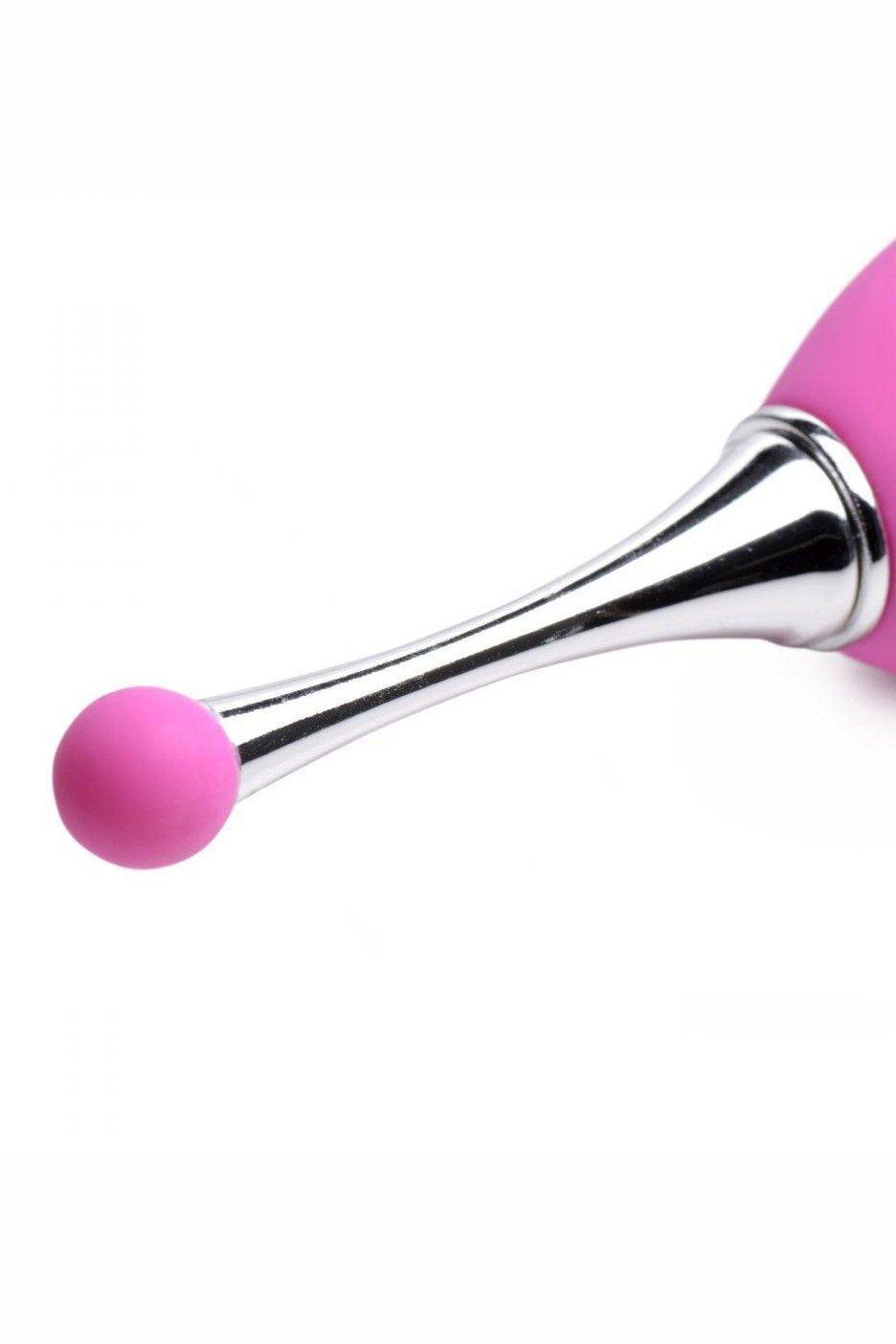 Power Zinger Dual-Ended Silicone Vibrator - Sex On the Go