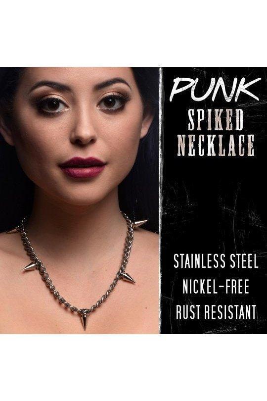 Spiked Punk Necklace - Sex On the Go