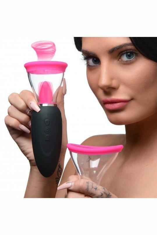 Lickgasm Mini 10X Silicone Licking and Sucking Stimulator - Sex On the Go