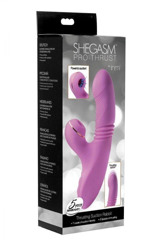Shegasm Thrusting Suction Rabbit - Sex On the Go