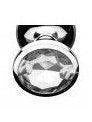 Clear Gem Anal Plug- Small, Medium, Large - Sex On the Go