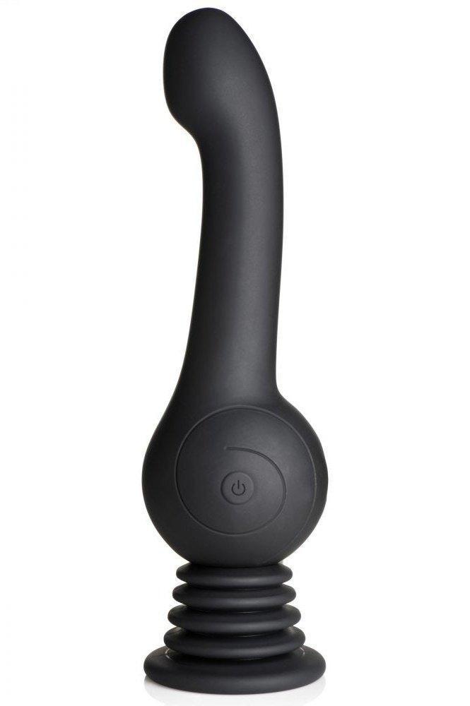 Sex Shaker Silicone Stimulator - Black or Purple - Sex On the Go