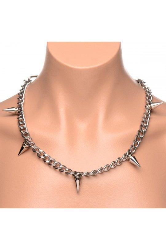 Spiked Punk Necklace - Sex On the Go