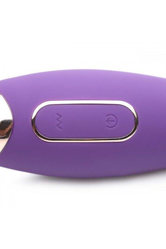 Pulsing G-spot Pinpoint Silicone Vibrator with Attachments - Sex On the Go