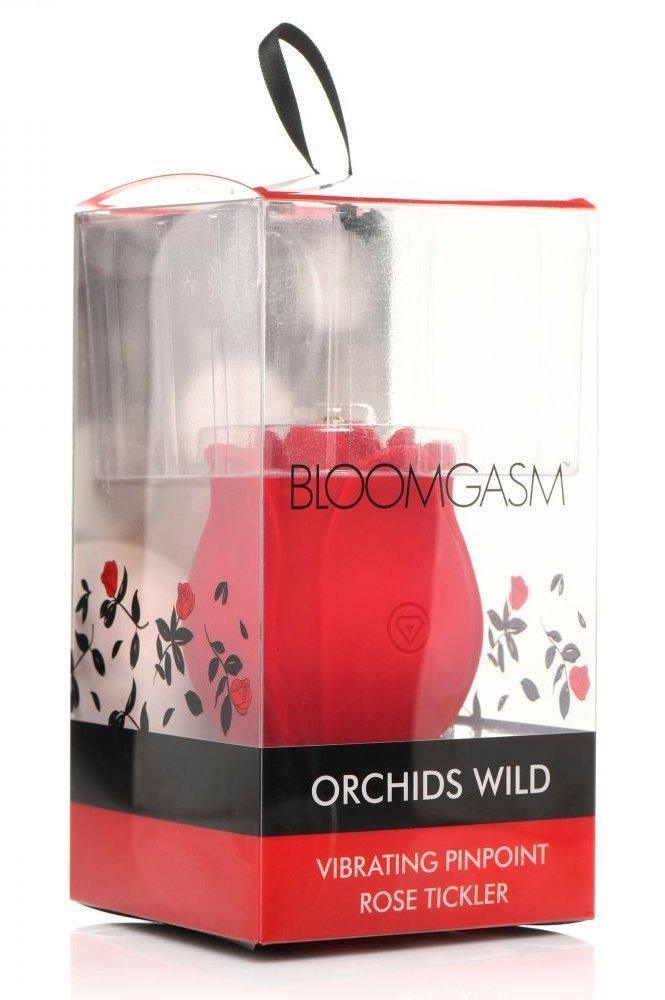 Orchids Wild Vibrating Pinpoint Rose Tickler - Sex On the Go