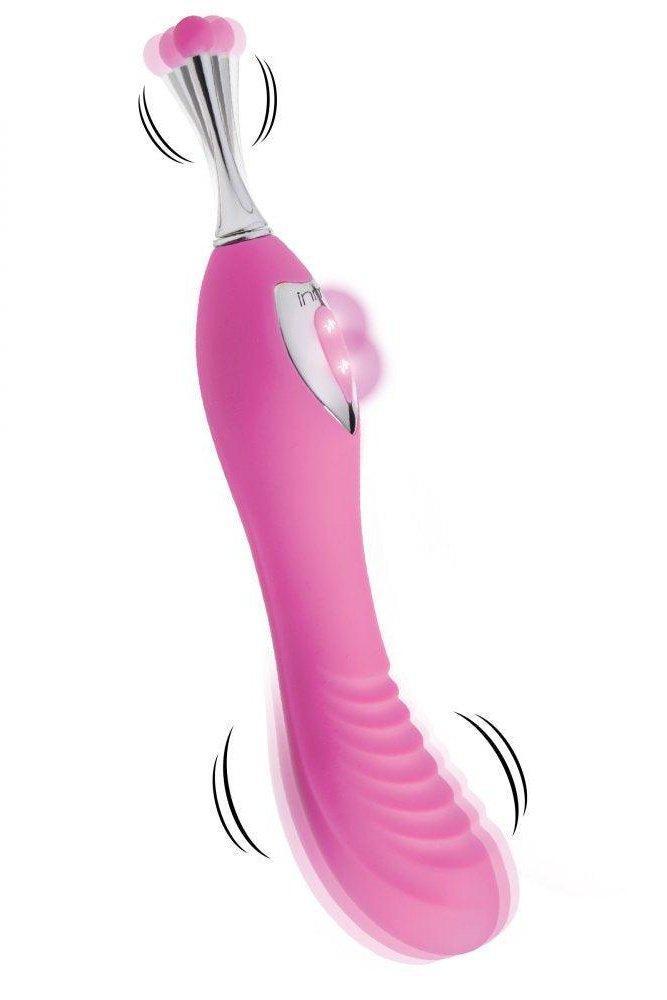 Power Zinger Dual-Ended Silicone Vibrator - Sex On the Go