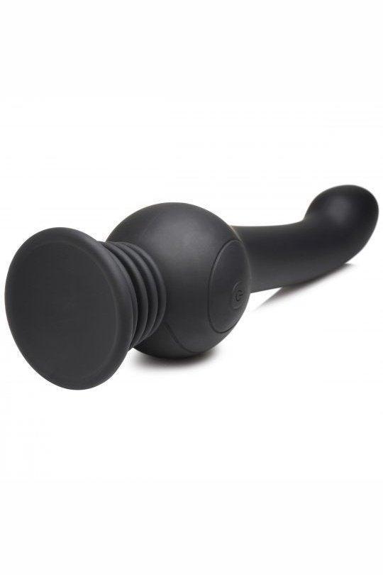 Sex Shaker Silicone Stimulator - Black or Purple - Sex On the Go