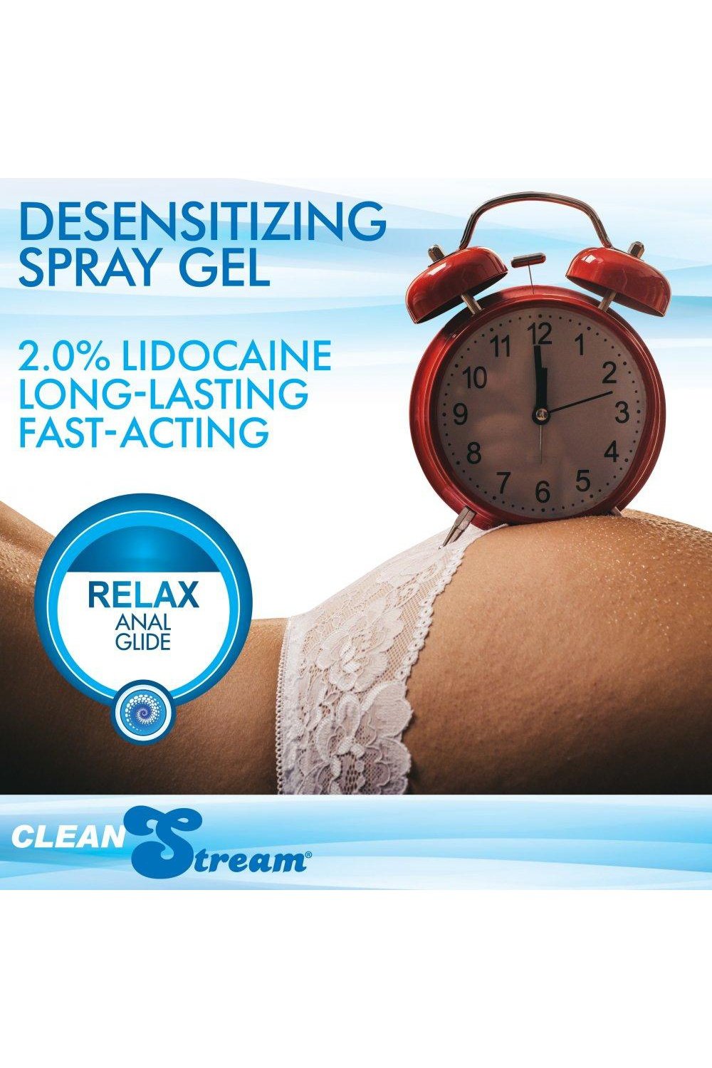 CleanStream Relax Desensitizing Anal Lube 4 oz - Sex On the Go